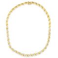 Load image into Gallery viewer, 10K Yellow Gold 1 cttw Diamond Riviera Statement Pendant Necklace (J-K, I2-I3)