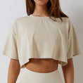 Load image into Gallery viewer, Outdoor Sports Short Sleeve Blouse Yoga Clothes For Women