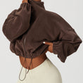 Load image into Gallery viewer, Outdoor Cashmere Sports Coat Women's Autumn Stand Collar Loose