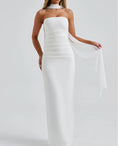 Load image into Gallery viewer, Scarf Bandeau Slim-fit Temperament Sheath Women's Clothing Dress