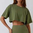 Load image into Gallery viewer, Outdoor Sports Short Sleeve Blouse Yoga Clothes For Women