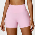 Load image into Gallery viewer, High Waist Yoga Shorts Belly Contracting Peach Hip Lifting Sport Shorts