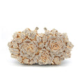 Load image into Gallery viewer, Status Royal Rose Diamond Dinner Bag Metal Hard Box