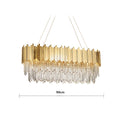 Load image into Gallery viewer, Modern Minimalist Light Luxury Crystal Living Room Glass Round Lamps