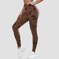 Load image into Gallery viewer, Tie-Dyed Peach Hip-Lifting Fitness High-Waist Pants Women'S Tight-Fitting Stretch Yoga Seamless And Quick-Drying Hip Sports Trousers