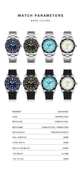 Load image into Gallery viewer, V8 Men's Business stainless steel sapphire glass Mechanical Watch