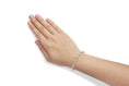 Load image into Gallery viewer, 10K Yellow Gold 4.00 Cttw Diamond Floral Design Spiral Link 7.50" Bracelet (I-J Color, I2-I3 Clarity)