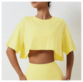 Load image into Gallery viewer, Outdoor Sports Short Sleeve Blouse Yoga Clothes For Women