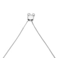 Load image into Gallery viewer, 10K White Gold 0.41 Cttw Round Prong and Bezel Set Cluster Diamond Alternate Pattern Bolo Bracelet (I-J Color, I1-I2 Clarity) - Adjustable 4" to 10"