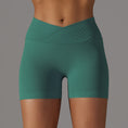 Load image into Gallery viewer, Women's Fashion Simple High Waist Stretch Running Workout Shorts