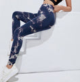 Load image into Gallery viewer, Tie-Dyed Peach Hip-Lifting Fitness High-Waist Pants Women'S Tight-Fitting Stretch Yoga Seamless And Quick-Drying Hip Sports Trousers