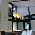 Load image into Gallery viewer, Carved Hollow Tube Bar Creative Bar Chandelier
