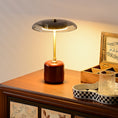 Load image into Gallery viewer, Study Bedroom Bedside Lamp Brass Glass Lamp