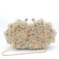 Load image into Gallery viewer, Status Royal Rose Diamond Dinner Bag Metal Hard Box