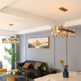 Load image into Gallery viewer, Crystal Chandelier Living Room Lights Simple