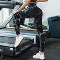 Load image into Gallery viewer, Tie-dye Peach Hip Yoga Pants Plus Size Seamless Hip-lifting Trousers