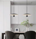Load image into Gallery viewer, Modern Minimalist Dining Room Chandelier Nordic Minimalist Bedroom Bedside Chandelier Black