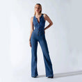 Load image into Gallery viewer, Denim high waist body suit