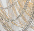 Load image into Gallery viewer, Nordic Light Luxury Tassel Aluminum Chain Living Room Ceiling