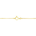Load image into Gallery viewer, 14K Yellow Gold Plated .925 Sterling Silver 1/2 Cttw Color Treated Diamond Square Pendant Necklace (Blue, Yellow, I2-I3 Clarity)