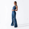 Load image into Gallery viewer, Denim high waist body suit