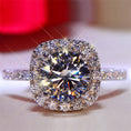 Load image into Gallery viewer, Ornament 18K White Gold Plated Ring