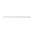 Load image into Gallery viewer, 10K Yellow Gold 4.00 Cttw Diamond Floral Design Spiral Link 7.50" Bracelet (I-J Color, I2-I3 Clarity)