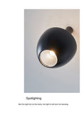 Load image into Gallery viewer, Modern Minimalist Dining Room Chandelier Nordic Minimalist Bedroom Bedside Chandelier Black