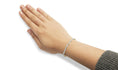 Load image into Gallery viewer, 10k Two-Tone Gold 1/2 Cttw Diamond Spiral Over Link Bracelet (I-J Color, I2-I3 Clarity) 7" Inches