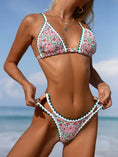 Load image into Gallery viewer, Print Triangle Bikini Set