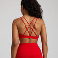 Load image into Gallery viewer, Solid Strap Shockproof Fitness Top