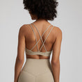 Load image into Gallery viewer, Solid Strap Shockproof Fitness Top