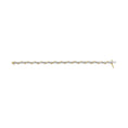 Load image into Gallery viewer, 10k Two-Tone Gold 1/2 Cttw Diamond Spiral Over Link Bracelet (I-J Color, I2-I3 Clarity) 7" Inches
