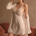 Load image into Gallery viewer, 100% Silk Pajama Sets sexy & Elegance