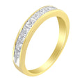 Load image into Gallery viewer, Women's 18K White Gold Princess Cut Diamond Band Ring (1 cttw, G-H Color, SI1-SI2 Clarity)