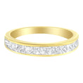 Load image into Gallery viewer, Women's 18K White Gold Princess Cut Diamond Band Ring (1 cttw, G-H Color, SI1-SI2 Clarity)
