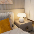 Load image into Gallery viewer, Cream Decorative Mushroom Table Lamp