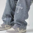 Load image into Gallery viewer, Cross Designer Low Rise Baggy Jeans