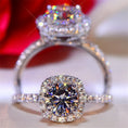 Load image into Gallery viewer, Ornament 18K White Gold Plated Ring