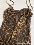 Load image into Gallery viewer, Backless See-through Leopard Print Dress