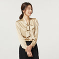 Load image into Gallery viewer, Women's Long Sleeve Ice Silk Royal Shirt