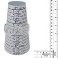 Load image into Gallery viewer, 18K White Gold 3 1/4 Cttw Pave Diamond Openwork Floral Filigree Swirl Bangle Cuff Bracelet (H-I Color, VS2-SI1 Clarity)