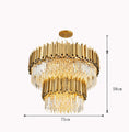 Load image into Gallery viewer, Modern Minimalist Light Luxury Crystal Living Room Glass Round Lamps