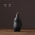 Load image into Gallery viewer, Gold White Penguin statue Home Decor