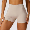 Load image into Gallery viewer, High Waist Yoga Shorts Belly Contracting Peach Hip Lifting Sport Shorts