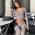 Load image into Gallery viewer, Flared knitted trainer suit