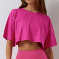 Load image into Gallery viewer, Outdoor Sports Short Sleeve Blouse Yoga Clothes For Women