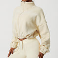 Load image into Gallery viewer, Outdoor Cashmere Sports Coat Women's Autumn Stand Collar Loose