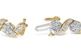 Load image into Gallery viewer, 10K Yellow Gold 4.00 Cttw Diamond Floral Design Spiral Link 7.50" Bracelet (I-J Color, I2-I3 Clarity)