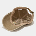 Load image into Gallery viewer, Washed-out Vintage SUNFLOWER Embroidered Peaked Cap Outdoor Travel